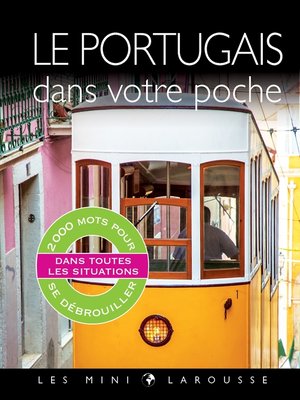 cover image of Le portugais dans votre poche